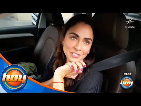 Claudia Martín huye de la prensa al ser cuestionada por su separación | Programa Hoy