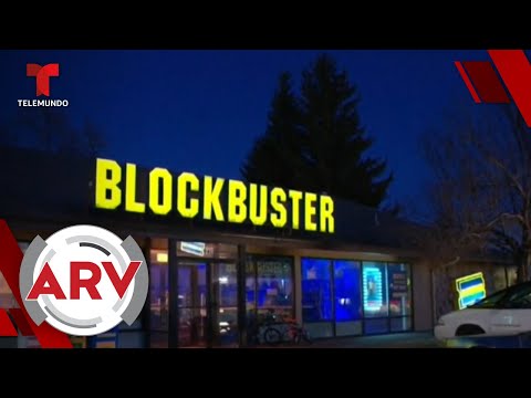 Rentan último local de Blockbuster en Oregón por Airbnb  | Al Rojo Vivo | Telemundo