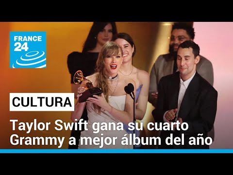 Premios Grammy 2024: Taylor Swift primera cantautora cuatro veces ganadora del álbum del año