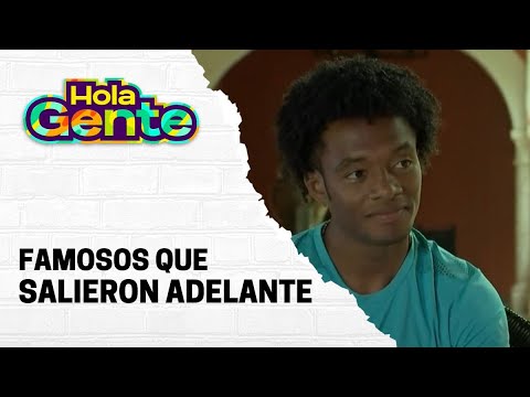 Famosos que tuvieron una difícil niñez | Hola Gente