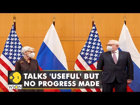 US-Russia wraps up first round of high-stakes talks in Geneva | WION | Ukraine | English News Update