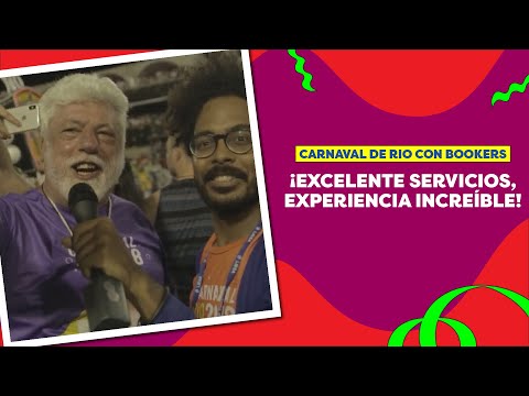 CARNAVAL DE RIO CON BOOKERS: ¡Excelente Servicios, Experiencia Increíble!