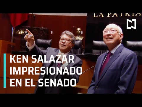 Ken Salazar visita el Senado | Ken Salazar devoto del Santo Niño de Atocha - En Punto