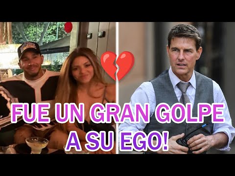 TOM CRUISE dolido con SHAKIRA?, su negativa reacción tras saber fue cambiado por LEWIS HAMILTON!