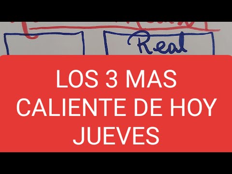 NUMEROS DE HOY JUEVES/LOS MAS CALIENTE