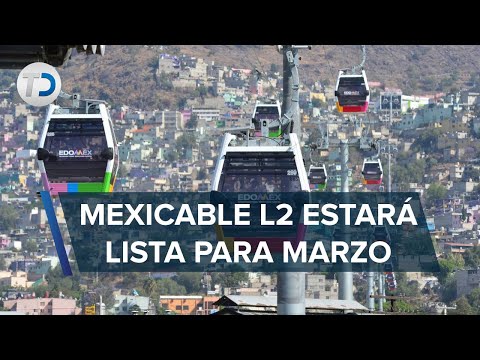 Línea 2 del Mexicable estará lista para mediados de marzo: Alfredo del Mazo