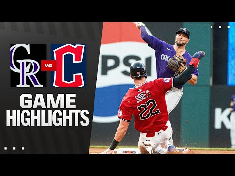 Rockies vs. Guardians Game Highlights (7/29/25) | MLB Highlights