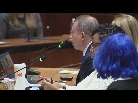 Chicago Public Schools CEO Pedro Martinez fields questions during City Council committee hearing Wed