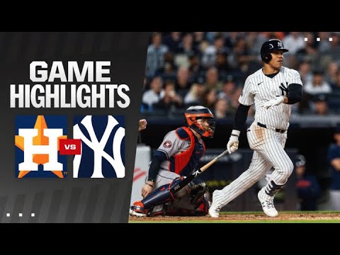 Astros vs. Yankees full game highlights from 5/7/24