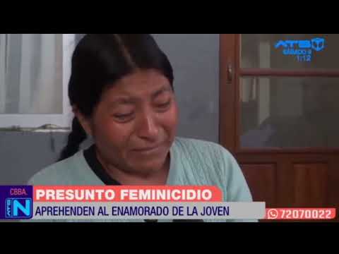 Cochabamba: Presunto autor de feminicidio fue aprehendido