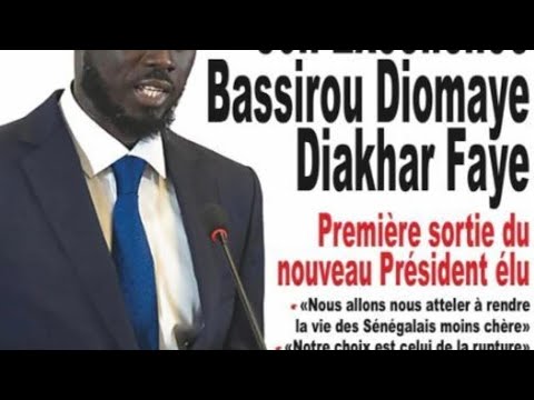 Présidentielle au Sénégal: Dites désormais son Excellence Bassirou Diomaye Diakhar Faye