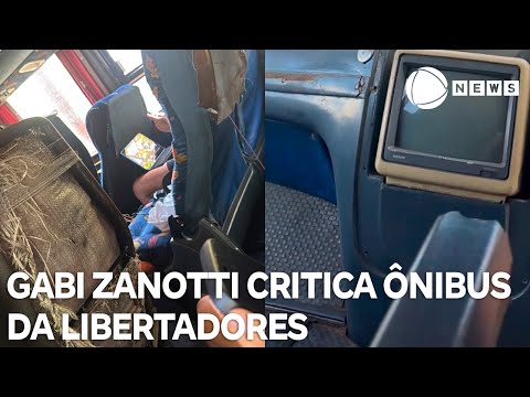 Gabi Zanotti, do Corinthians, critica condições de ônibus oferecido pela Libertadores