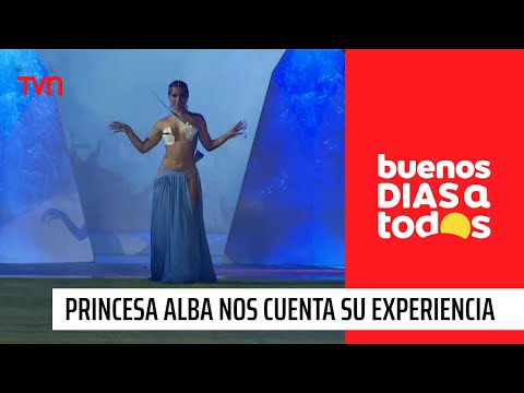 Princesa Alba se refiere a su experiencia en la Noche Cero