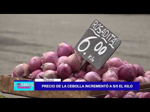 Trujillo: Precio de la cebolla incrementó a 5 soles el kilo