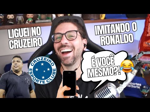 RONALDO LIGOU PARA O CRUZEIRO!! ACREDITARAM DEMAIS