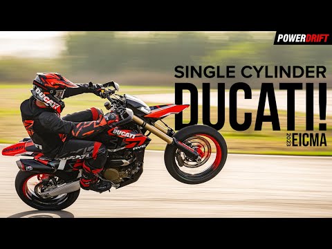 Single-cylinder Ducati Hypermotard 698 Mono | First Look | EICMA 