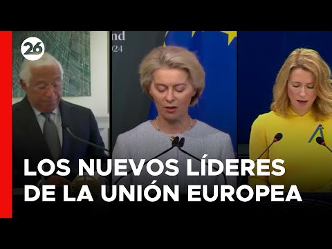 ¿A qué se enfrentan Ursula von der Leyen, António Costa y Kaja Kallas, los nuevos líderes de la UE?