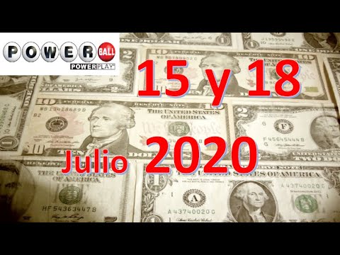 ?Como GANAR La Lotería Powerball  (15 y 18 / 07 / 2020)