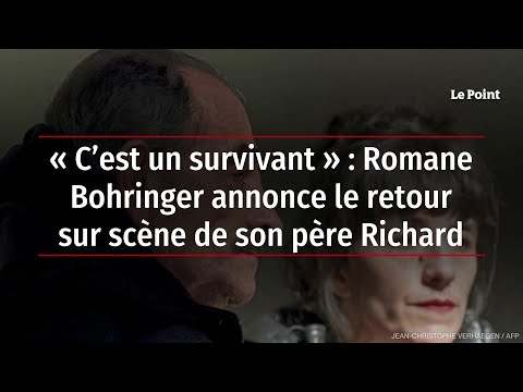 « C’est un survivant » : Romane Bohringer annonce le retour sur scène de son père Richard