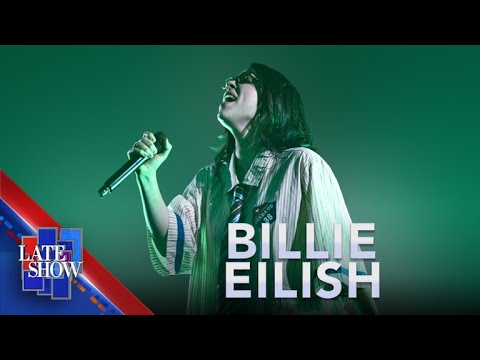 “The Greatest” - Billie Eilish (LIVE on The Late Show)