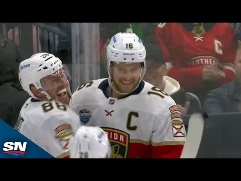 Panthers Barkov Pumps Up Finnish Home Town Fans With Global Series Snipe Vs. Stars