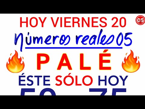 Qué PALÉ y SÚPER para HOY VIERNES 20/09/2024