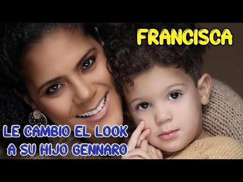 EL CAMBIO DE LOOK DE GENNARO, EL HIJO DE FRANCISCA.   YO SUFRÍ, ÉL NO