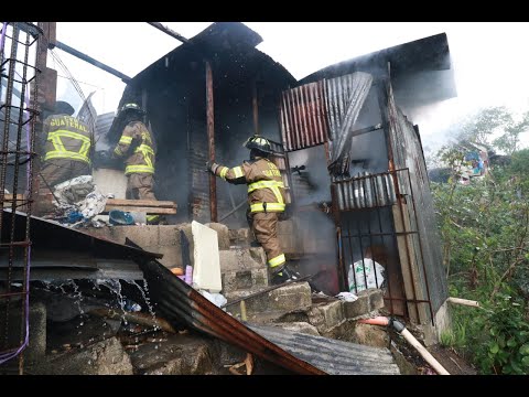 Familias necesitan ayuda tras perderlo todo en incendio de tres viviendas en la zona 7