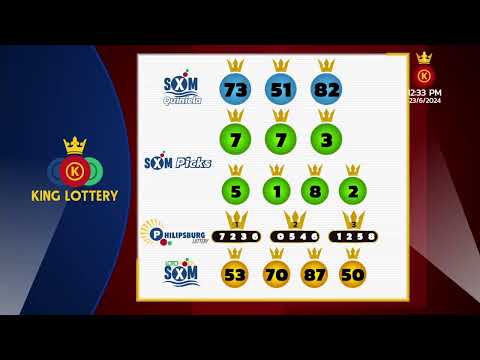 King Lottery SXM EN VIVO ? Resultados Domingo 23 Junio 2024 - 12:30PM