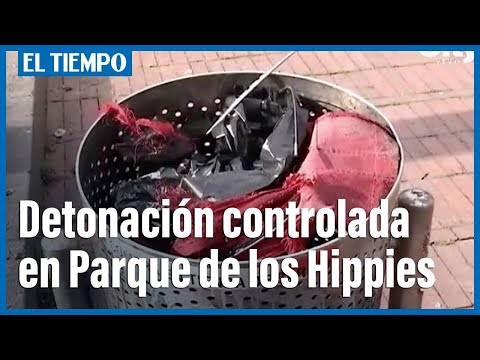 Antiexplosivos realizó proceso en el parque de los Hippies