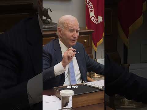 Biden snaps ‘I know’ after Cabinet official’s reminder to let Kamala Harris speak #shorts