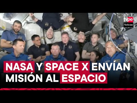 NASA y SpaceX envían astronautas a Estación Espacial Internacional