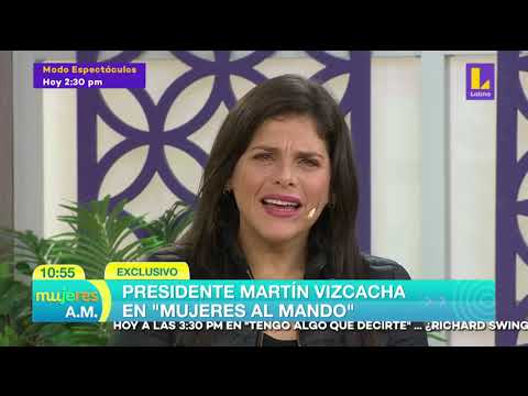 El presidente Vizcacha en Mujeres al mando (16-09-2020)