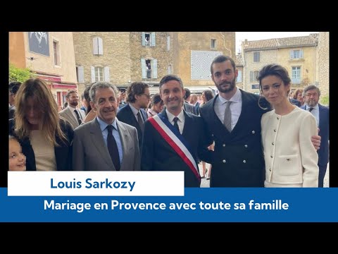 Louis Sarkozy s'est marié ! Nicolas Sarkozy et Cécilia Attias émus, Carla et Giulia les épaules