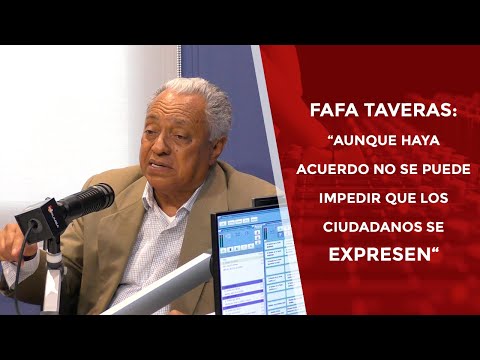 Fafa Taveras “Aunque haya acuerdo no se puede impedir que los ciudadanos se expresen“