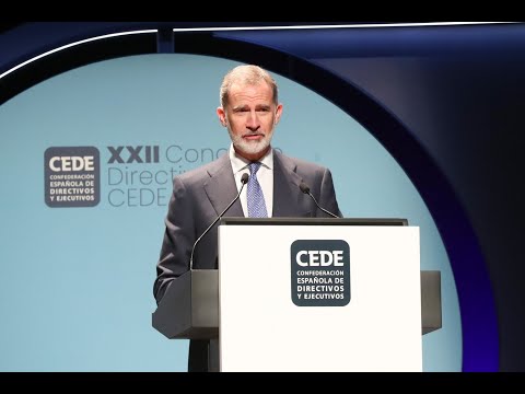 Palabras de Su Majestad el Rey en el XXII Congreso de Directivos de la Fundación CEDE