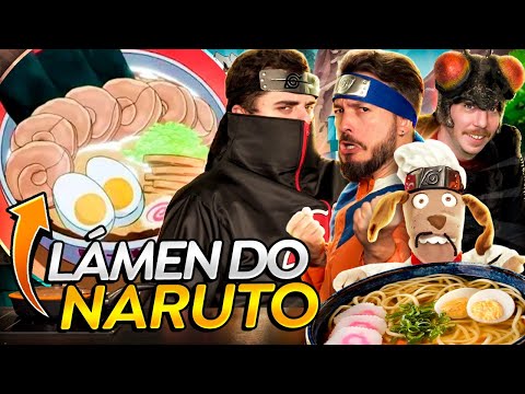 FIZEMOS O LÁMEN DO NARUTO