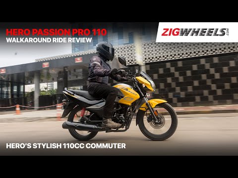 ????? Hero Passion Pro 110 Walkaround Ride Review | Hero’s Stylish 110cc Commuter