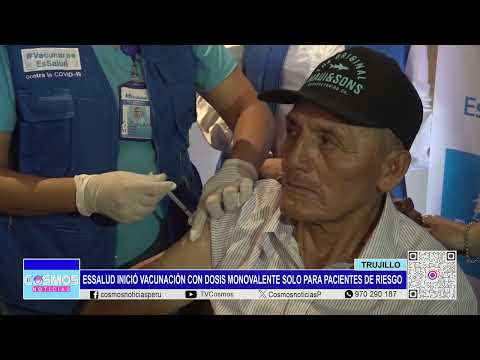 Trujillo: EsSalud inició vacunación con dosis monovalente para pacientes de riesgo