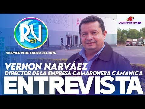 Vernon Narváez, director de empresa CAMANICA en la Revista En Vivo – 19 de enero del 2024