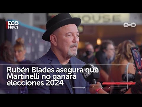 Rubén Blades asegura que Martinelli no ganará presidencia en 2024 | #Eco News