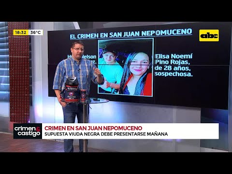 Crimen en San Juan Nepomuceno: supuesta “viuda negra” debe presentarse mañana