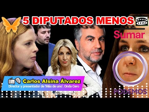 Carlos Alsina a Yolanda Díaz Sonríanse hoy, quienes más ENEMISTADOS que están. @Mascoalba