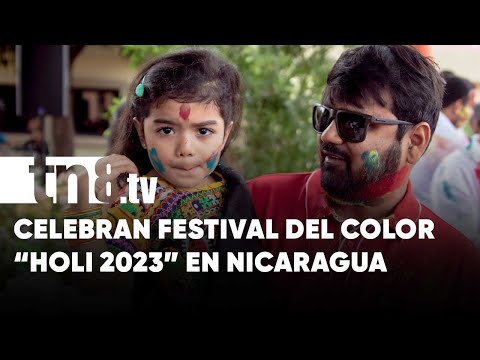 Comunidad de la India en Nicaragua celebra el Día Holi con el Festival de Color
