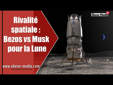 Blue Origin et SpaceX en compétition pour conquérir la Lune