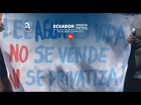 Noticiero de Ecuador (Emisión Matinal 08/05/2024)