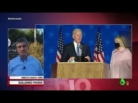 Guillermo Fesser: Biden irá dando menos miedo - El Intermedio