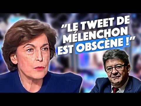 Ruth Elkrief placée sous protection policière après un tweet de Jean-Luc Mélenchon !