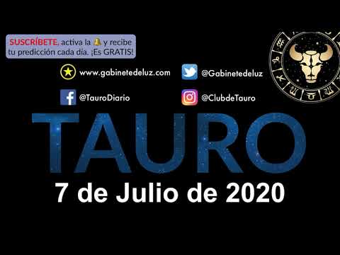 Horóscopo Diario - Tauro - 7 de Julio de 2020