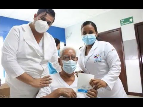 Vicepresidenta de Nicaragua informó vacunación contra el Covid-19 a mayores de 45 años